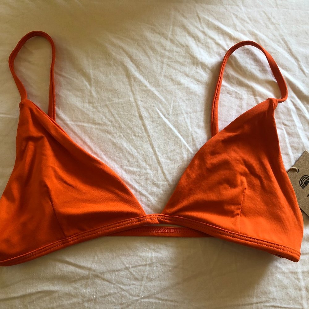 NWT Toast Swim Signature Triangle Top